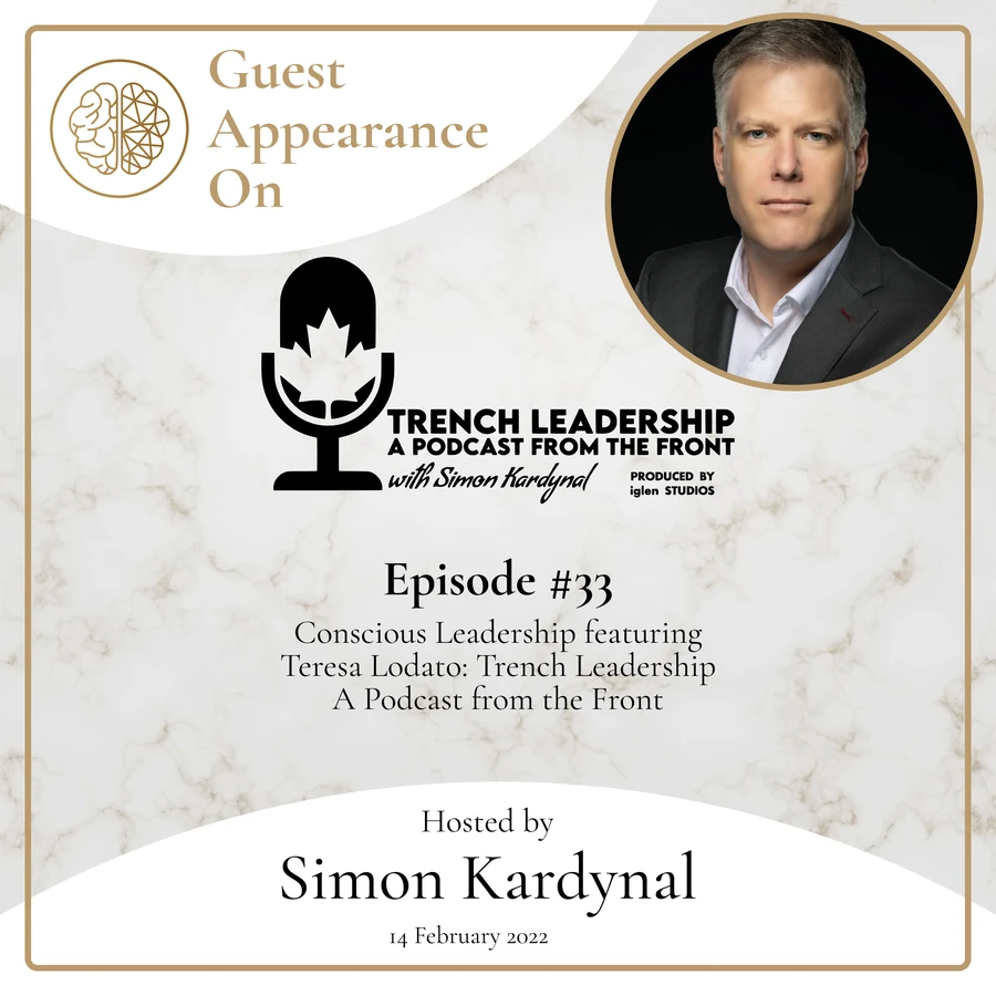 Guest appearance on Trench Leadership, episode 33, hosted by Simon Kardynal